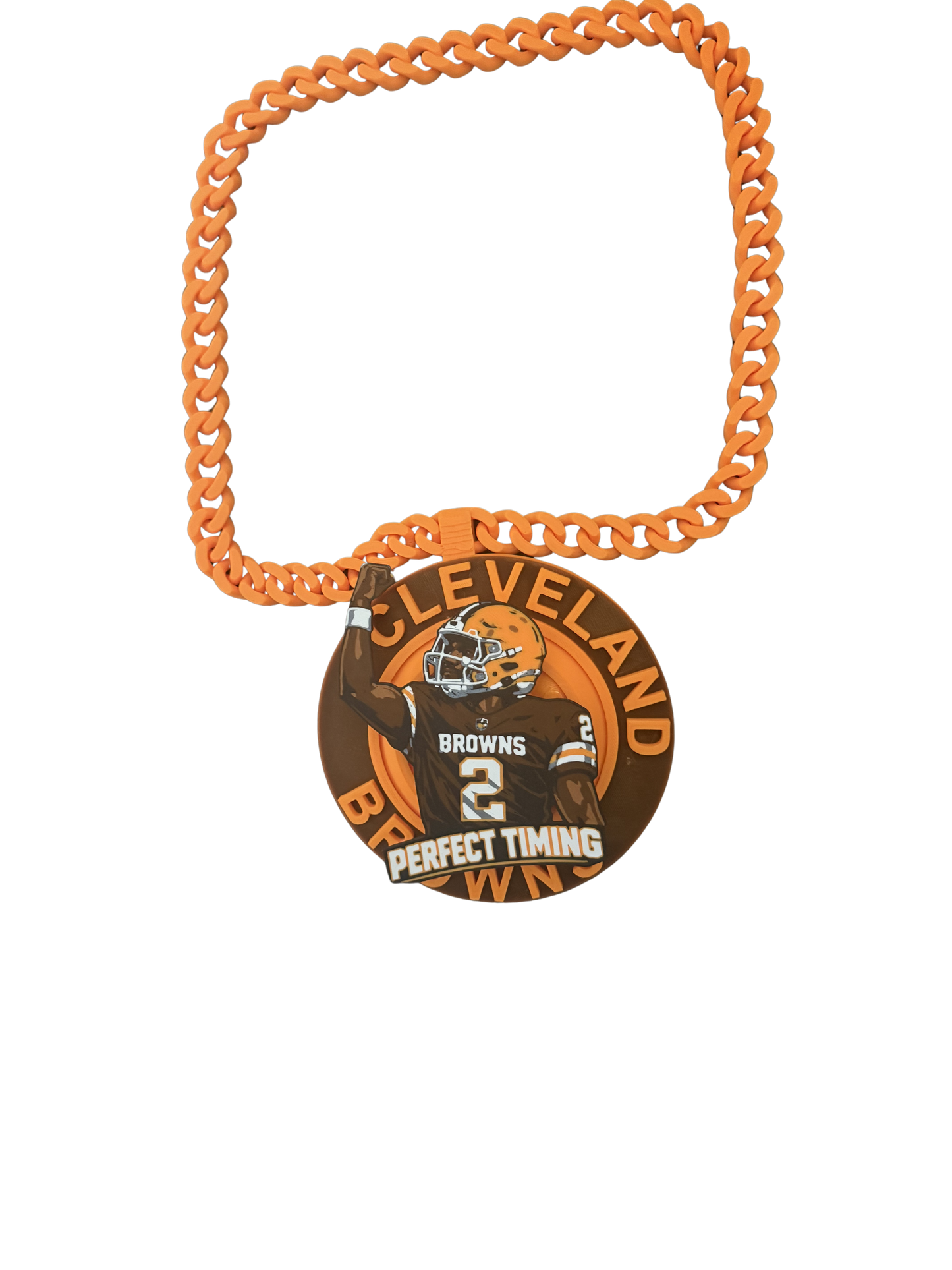 Perfect timing browns spinner chain