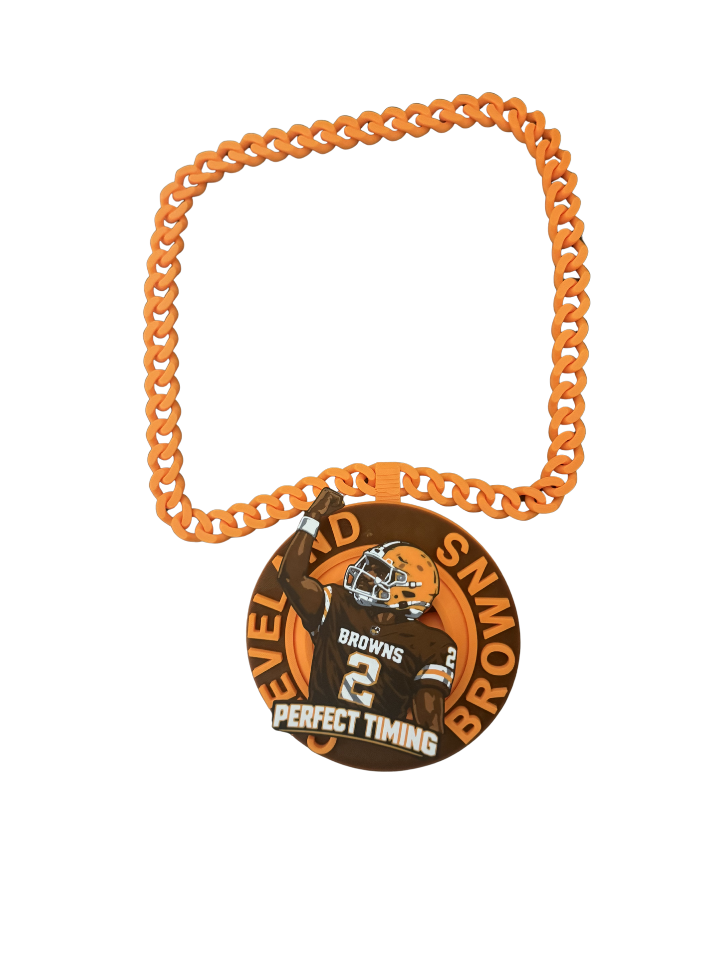 Perfect timing browns spinner chain