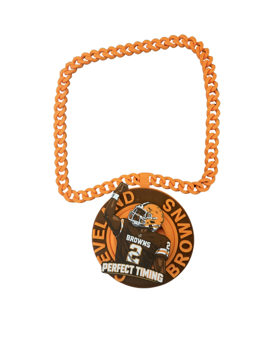 Perfect timing browns spinner chain